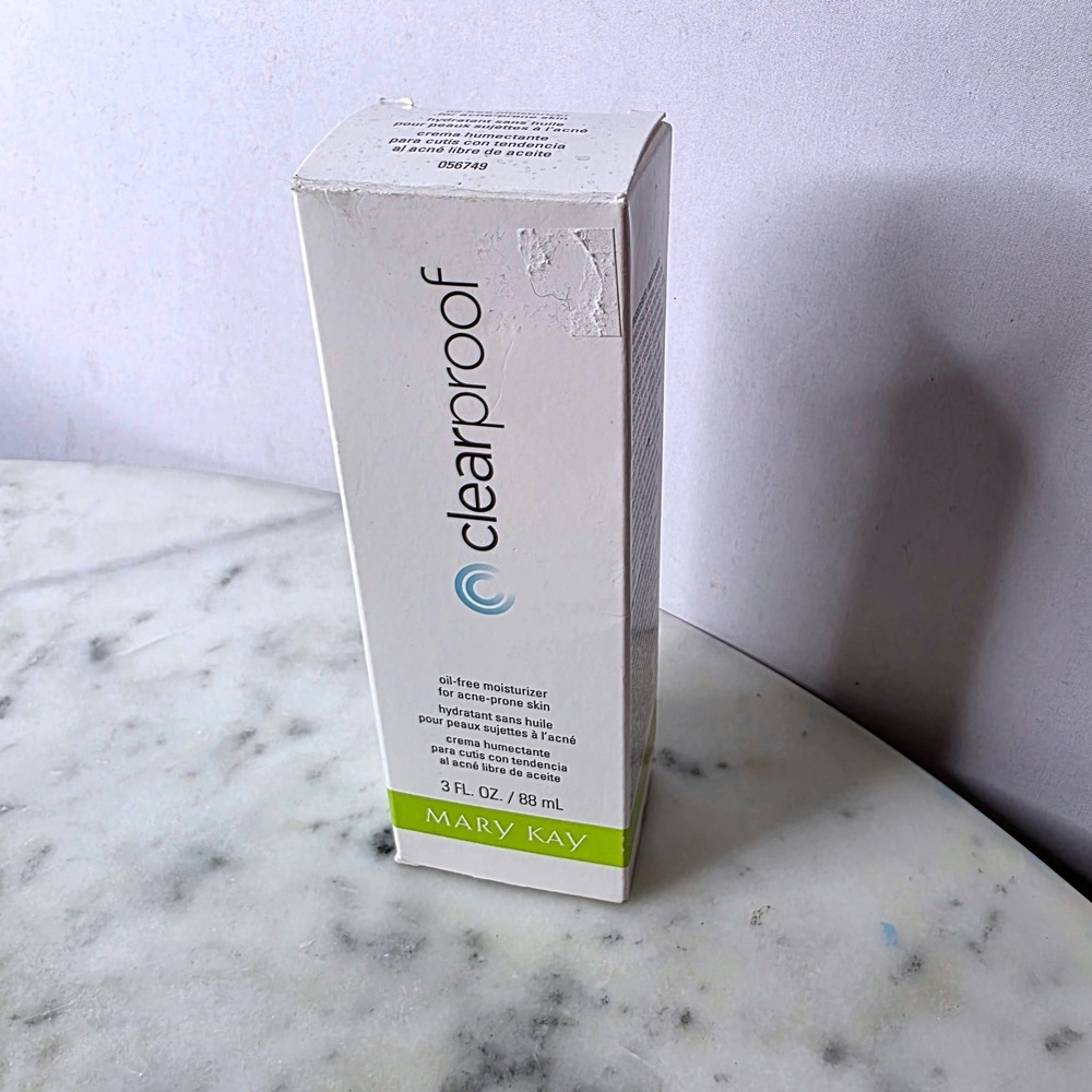 Mary Kay Clear Proof Oil-Free Moisturizer Acne-Prone Skin 3 fl oz 88ml 056749